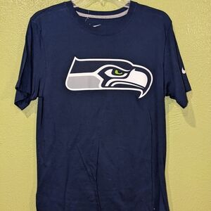 Nike Men's Blue Seahawks T-Shirt